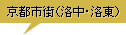 京都市街･洛中･洛東