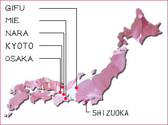 english japan map